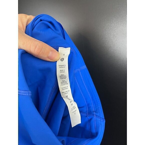 Lululemon Women's NWT Base Pace HR Short 8" BLBT Sz 4 - Picture 10 of 10